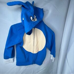 Blue Kids Hoodie with Ears